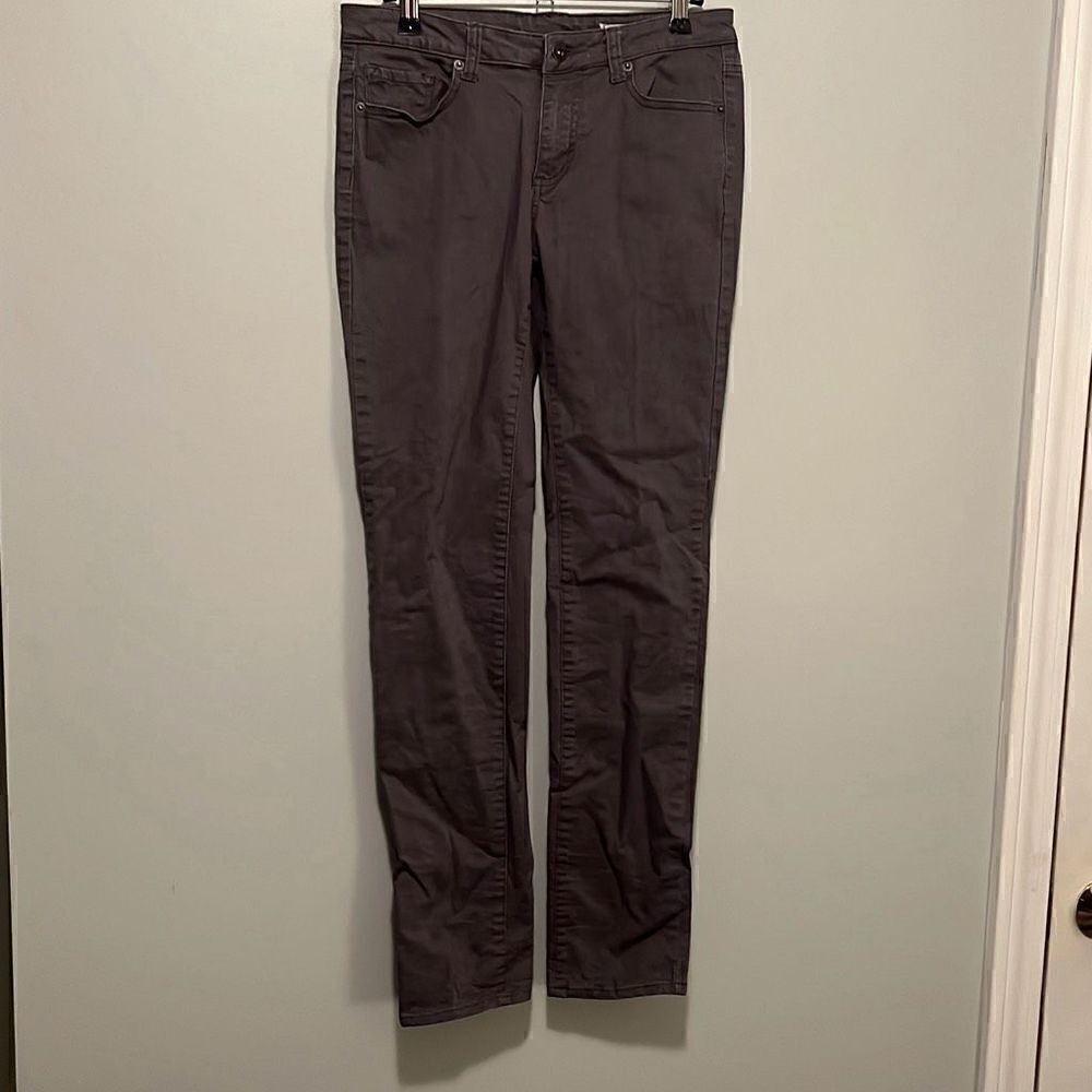 Chor Women's Dark Wash Straight Leg Mid Rise Cotton Blend Denim Jeans Size 7